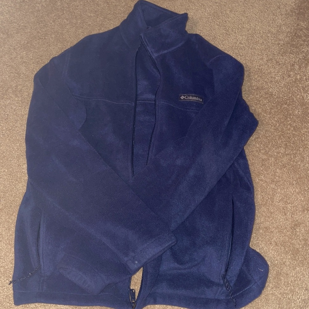 zip up Columbia fleece jacket